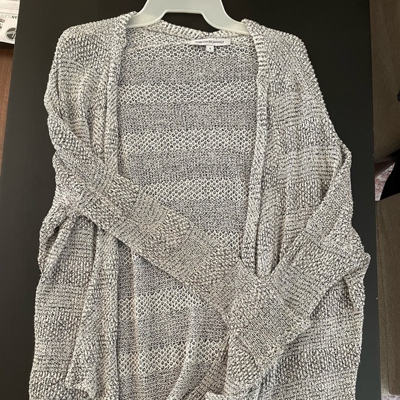 Foreign exchange gray open cardigan - Picture 2 of 3